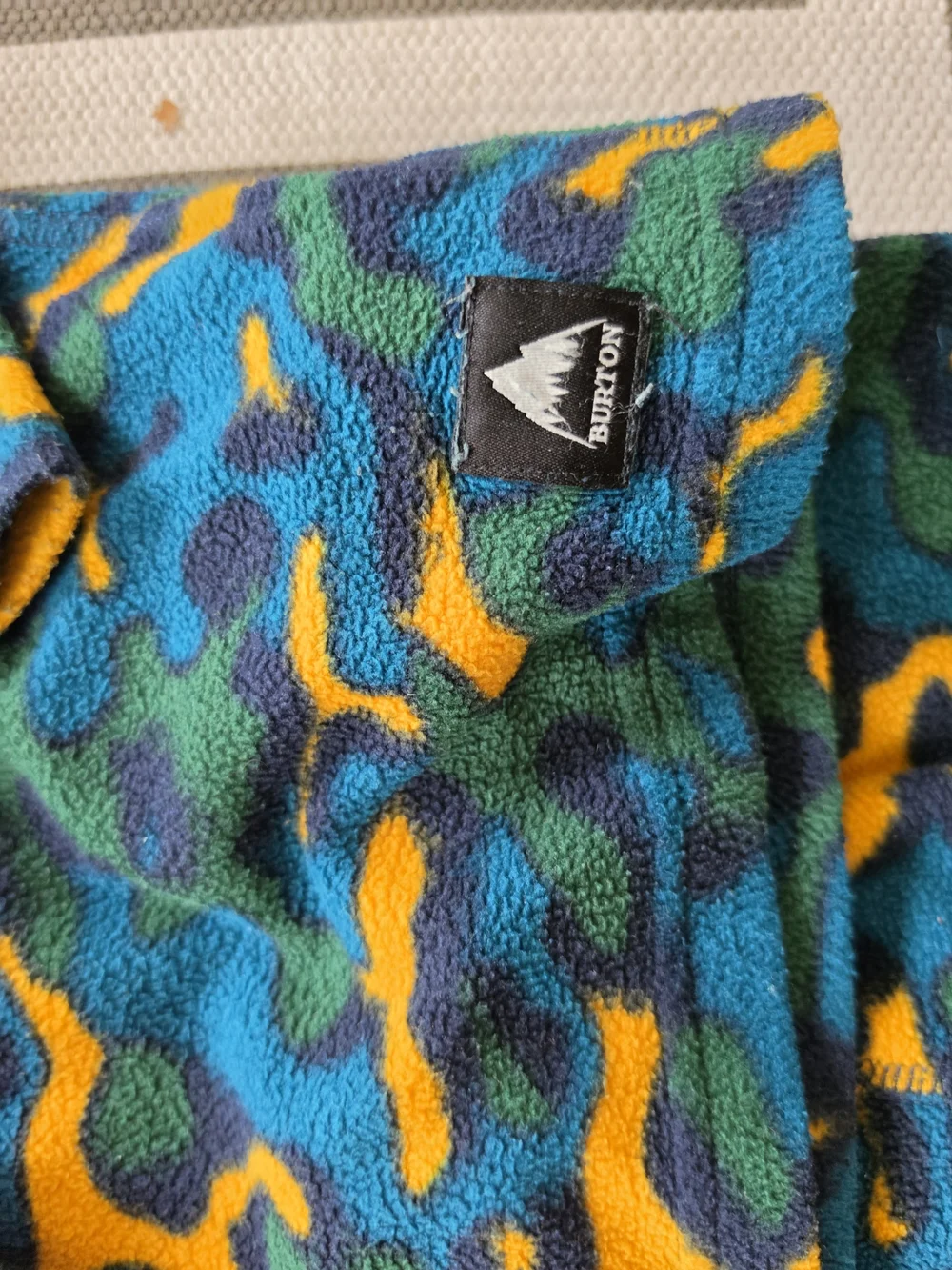 Burton Kids Camouflage Print Fleece Base Layer 2T